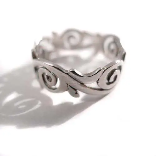 Ring Silber durchbrochen Ring Silber durchbrochen