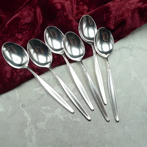 WMF Rom 6 Dessertlöffel 18,6cm 90 versilbert