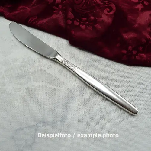 BSF Rauhreif Tafelmesser 22,1cm BSF Acron Florett 90 versilbert Welle BSF Rauhreif Tafelmesser 22,1cm BSF Acron Florett 90 versilbert Welle