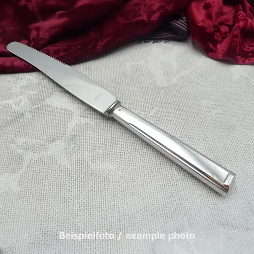 Bruckmann 665 Schwaben Dessertmesser 21,2cm nicht rostend Welle 90 versilbert Bruckmann 665 Schwaben Dessertmesser 21,2cm nicht rostend Welle 90 versilbert