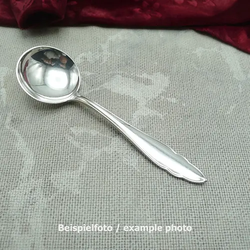 Bruckmann 610 Chippendale Bouillonlöffel 12,8cm 90 versilbert