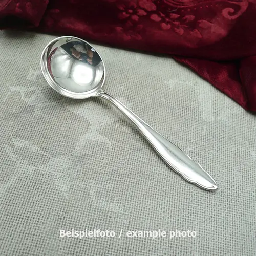 Bruckmann 610 Chippendale Tassenlöffel 13,2cm 90 versilbert