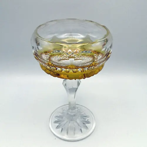 Formano Römer Glas Bleikristall gelb