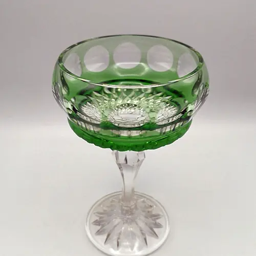 Formano Römer Glas Bleikristall grün