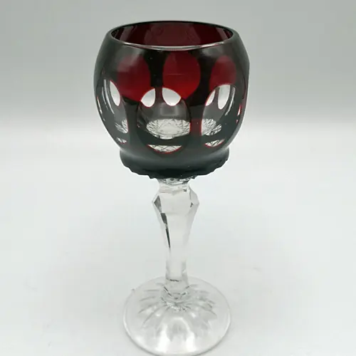 Formano Römer Glas Bleikristall rot klein