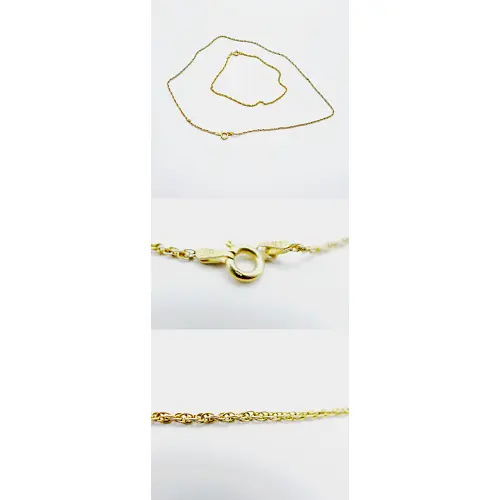 Set mit Kette und Armband 925 Silber vergoldet Set mit Kette und Armband 925 Silber vergoldet