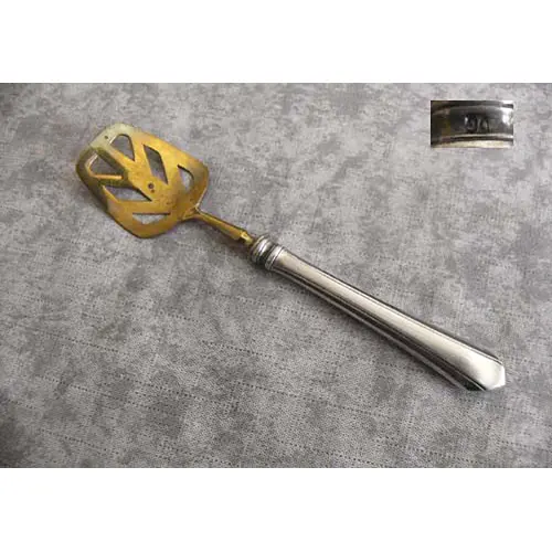 Art Deco Konfektheber Heftgriff 90 versilbert