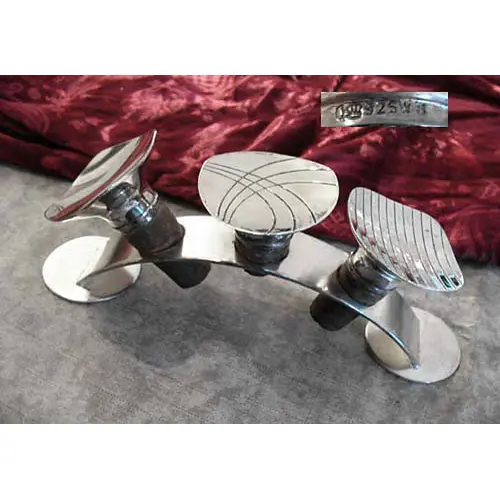 3 Flaschenkorken 925 Silber im WMF Ständer 3 Flaschenkorken 925 Silber im WMF Ständer