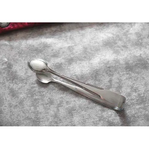 WMF 200 Kreuzband Zuckerzange versilbert