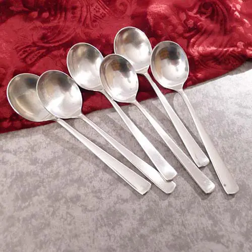 Wilkens Finnland 6 Tassenlöffel 15,5cm 90 versilbert Wilkens Finnland 6 Tassenlöffel 15,5cm 90 versilbert