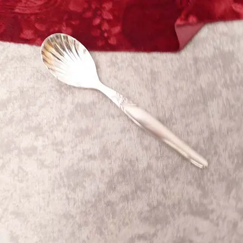 Seibel Kleeblatt Rose Zuckerlöffel 100 versilbert