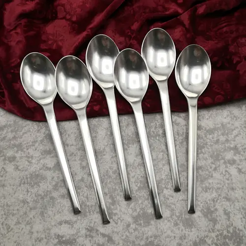 WMF Helsinki 6 Dessertlöffel 18,7cm 90 versilbert WMF Helsinki 6 Dessertlöffel 18,7cm 90 versilbert