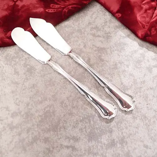 Wellner 359 Hamilton Butter- und Käsemesser 90 versilbert Wellner 359 Hamilton Butter- und Käsemesser 90 versilbert