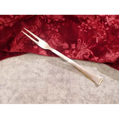 WMF 2500 Art Deco Fleischgabel 90 versilbert