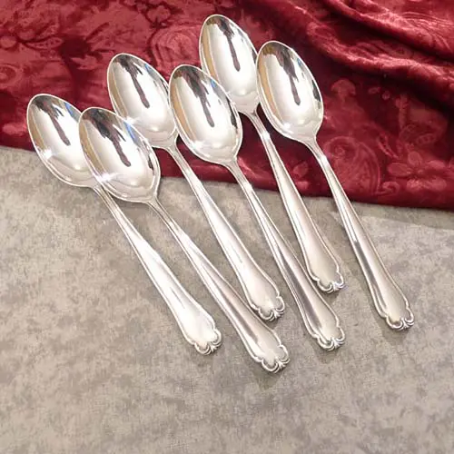 Bruckmann 761 Favorite 6 Menülöffel 19,4cm 90 versilbert