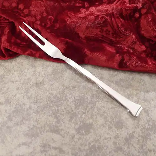 WMF 2500 Art Deco Fleischgabel 90 versilbert