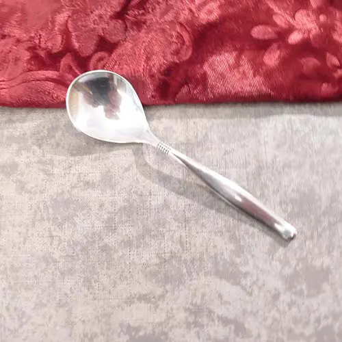 BSF 111 Dänisch Perl Zuckerlöffel 90 versilbert