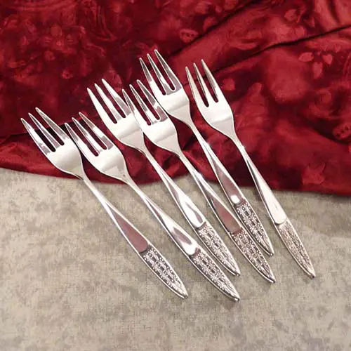 WMF Rio 6 Kuchengabeln 90 versilbert