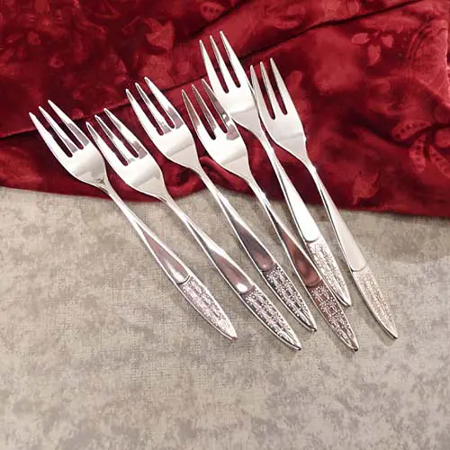 WMF Rio 6 Kuchengabeln 90 versilbert