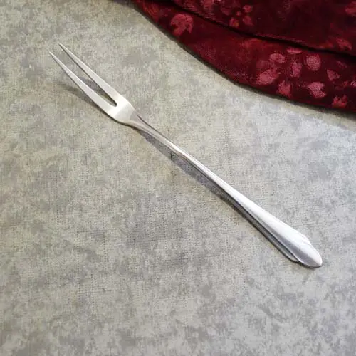 BSF 21 Art Deco Fleischgabel 90 versilbert BSF 21 Art Deco Fleischgabel 90 versilbert