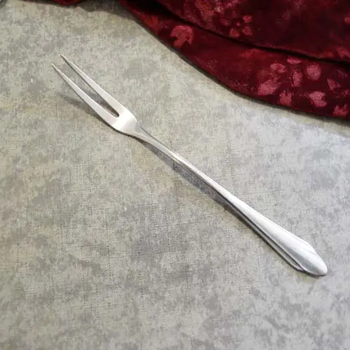 BSF 21 Art Deco Fleischgabel 90 versilbert BSF 21 Art Deco Fleischgabel 90 versilbert