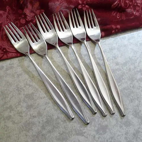 WMF Brüssel 6 Tafelgabeln 90 versilbert