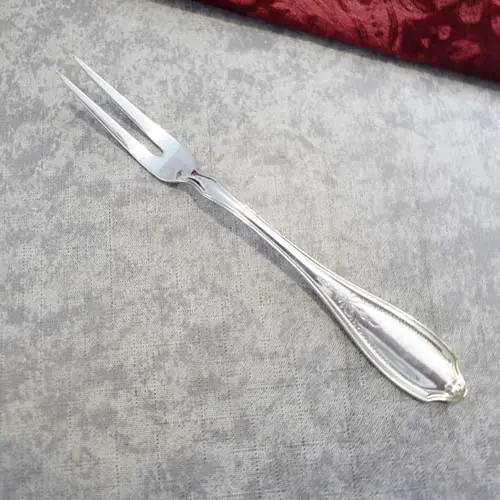 WMF Englische Rose Fleischgabel 90 versilbert