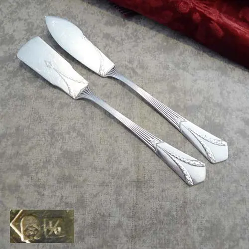 WMF 26 Empire Butter und Käsemesser I/O versilbert