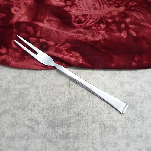 WMF 2500 Art Deco Fleischgabel 90 versilbert