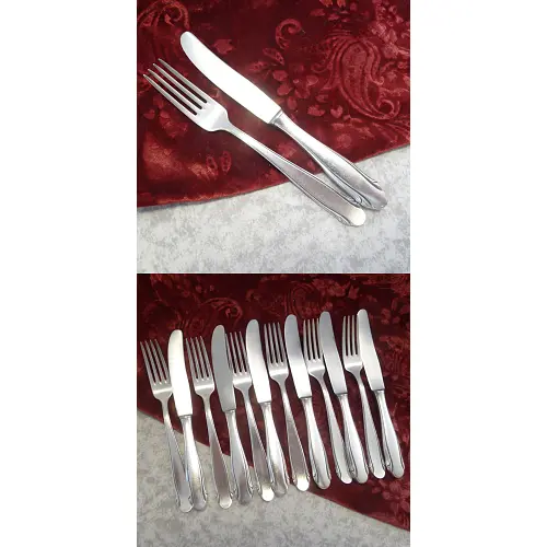 WMF 3300 Dessertbesteck 6 Personen 90 versilbert WMF 3300 Dessertbesteck 6 Personen 90 versilbert