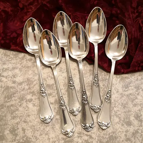 Bruckmann 415 Rokoko 6 Tafellöffel 21,3cm 90 versilbert Bruckmann 415 Rokoko 6 Tafellöffel 21,3cm 90 versilbert