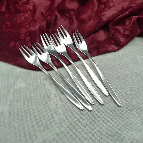 WMF Hamburg 6 Kuchengabeln 90 versilbert