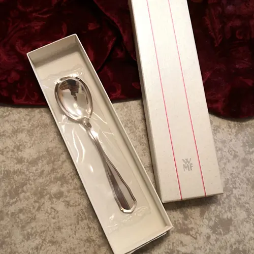 WMF sächs. Hofmuster Zuckerlöffel 90 versilbert WMF sächs. Hofmuster Zuckerlöffel 90 versilbert