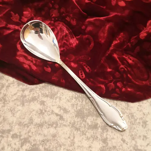 Wellner 398 Mozart Kompottlöffel 90 versilbert Wellner 398 Mozart Kompottlöffel 90 versilbert