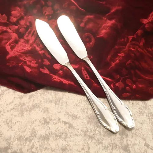 Wellner 398 Mozart Butter- und Käsemesser 90 versilbert Wellner 398 Mozart Butter- und Käsemesser 90 versilbert