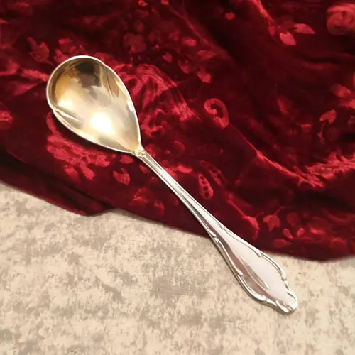 Wellner 398 Mozart Kompottlöffel 90 versilbert Wellner 398 Mozart Kompottlöffel 90 versilbert