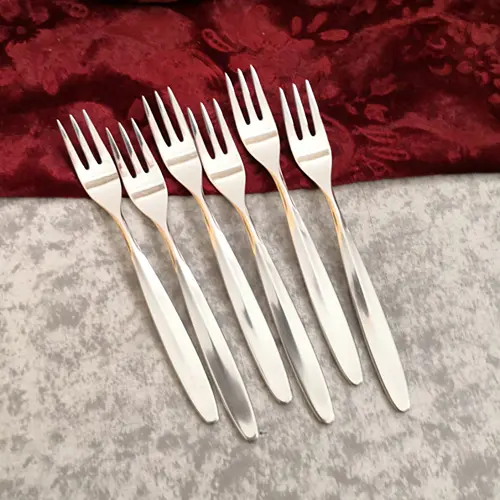 WMF Salzburg 6 Kuchengabeln 90 versilbert