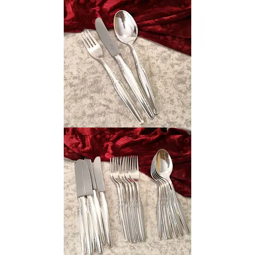 WMF Paris Tafelbesteck 6 Personen 90 versilbert WMF Paris Tafelbesteck 6 Personen 90 versilbert