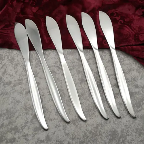 WMF Stockholm 6 Fischmesser 90 versilbert WMF Stockholm 6 Fischmesser 90 versilbert