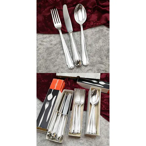 Bruckmann 761 Favorite Tafelbesteck 6 Personen 90 versilbert Bruckmann 761 Favorite Tafelbesteck 6 Personen 90 versilbert
