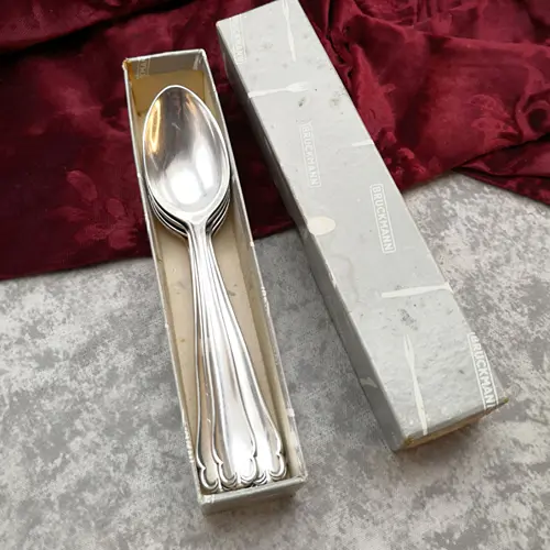 Bruckmann 761 Favorite 6 Kaffeelöffel 90 versilbert