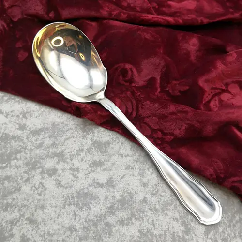 WMF sächs. Hofmuster Kartoffellöffel 90 versilbert WMF sächs. Hofmuster Kartoffellöffel 90 versilbert