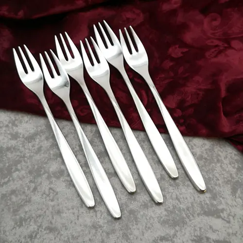 WMF Hamburg 6 Kuchengabeln 90 versilbert