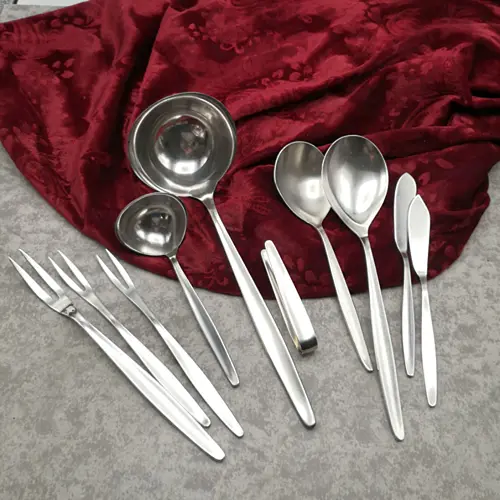 WMF Stockholm Vorlegebesteck 10 teilig 90 versilbert WMF Stockholm Vorlegebesteck 10 teilig 90 versilbert