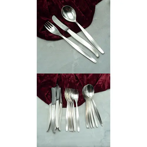WMF Stockholm Tafelbesteck 6 Personen 90 versilbert WMF Stockholm Tafelbesteck 6 Personen 90 versilbert