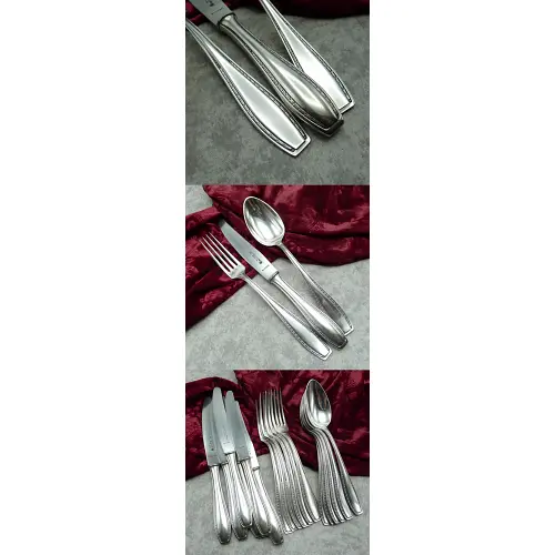 Wellner 284 Tafelbesteck 6 Personen 90 versilbert