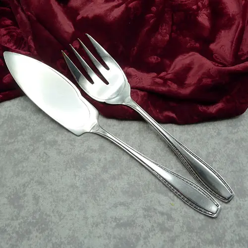 Wellner 284 Fischvorlegebesteck 90 versilbert