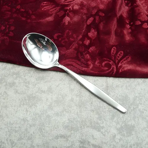 BSF 111 Dänisch Perl Sahnelöffel 90 versilbert BSF 111 Dänisch Perl Sahnelöffel 90 versilbert