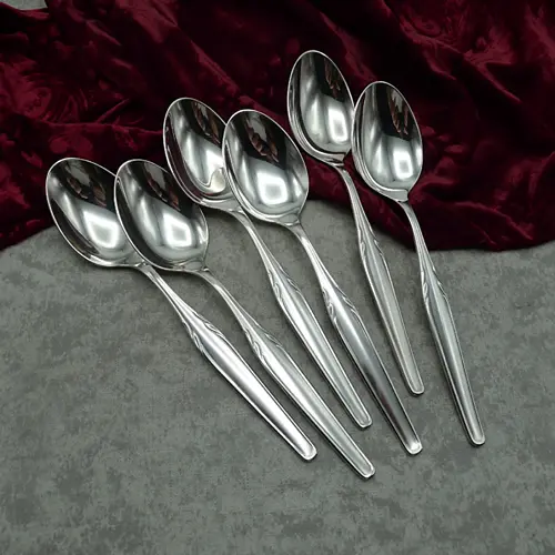 WMF Paris 6 Dessertlöffel 19cm 90 versilbert