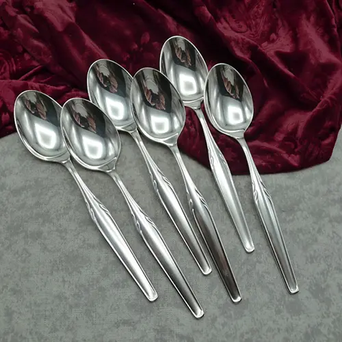 WMF Paris 6 Dessertlöffel 19cm 90 versilbert